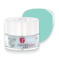 Vista 32 de Polvo de inmersión de uñas Revel Nail - Polvo de inmersión transparente y francés, polvo de uñas de inmersión resistente a las astillas con vitamina