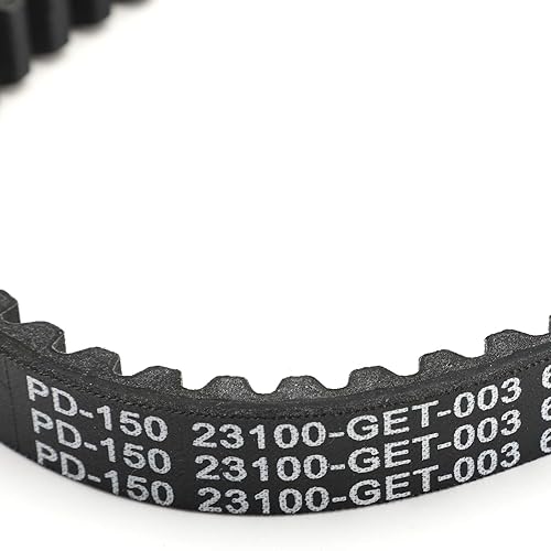 Miniatura 4 de Correa de transmisión para Honda CHF50 Metropolitan 2002-2009, CHF50 CHF50S 2004-2009, CHF50P 2002-2005, CHF50A CHF50PA 2004, CHF50PS 2004-2005, DIO