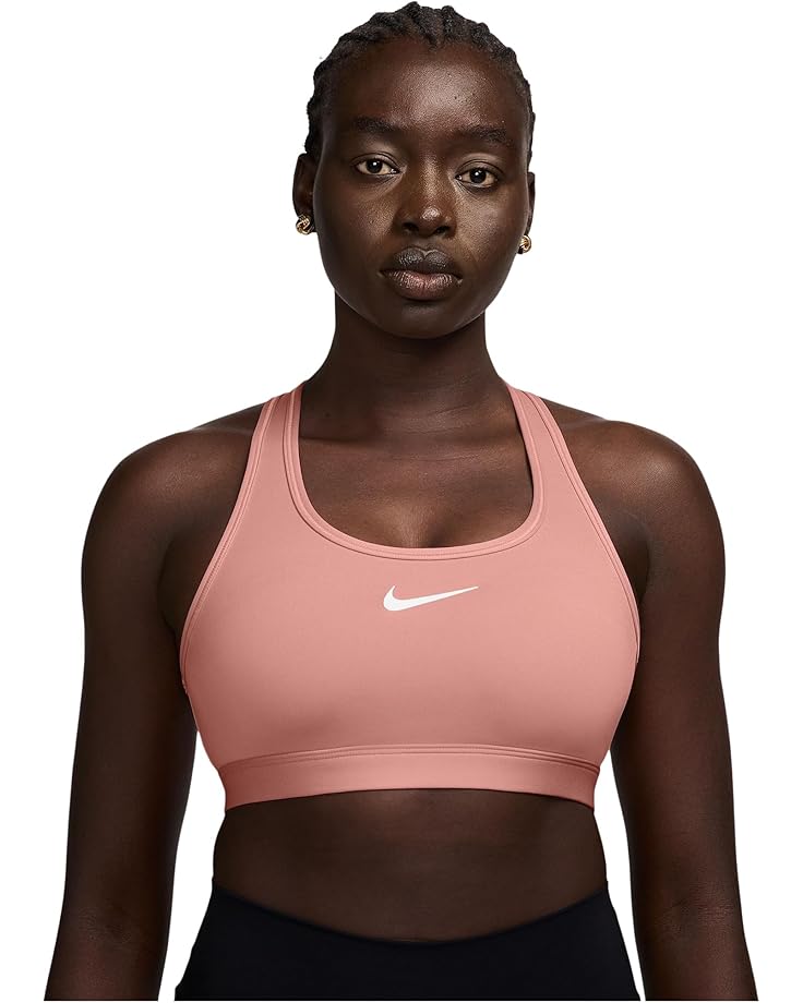 Nike Swoosh Medium Support Bra - Main View