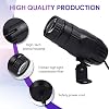 Pinspot Light with Remote 4 in 1 Stage Spotlight: 15W RGBW LED Beam Mirror Disco Ball Spot Lights - Mini Pin Lighting for Party DJ Disco Wedding Bar Club Indoor Show [Energy Class A+++]