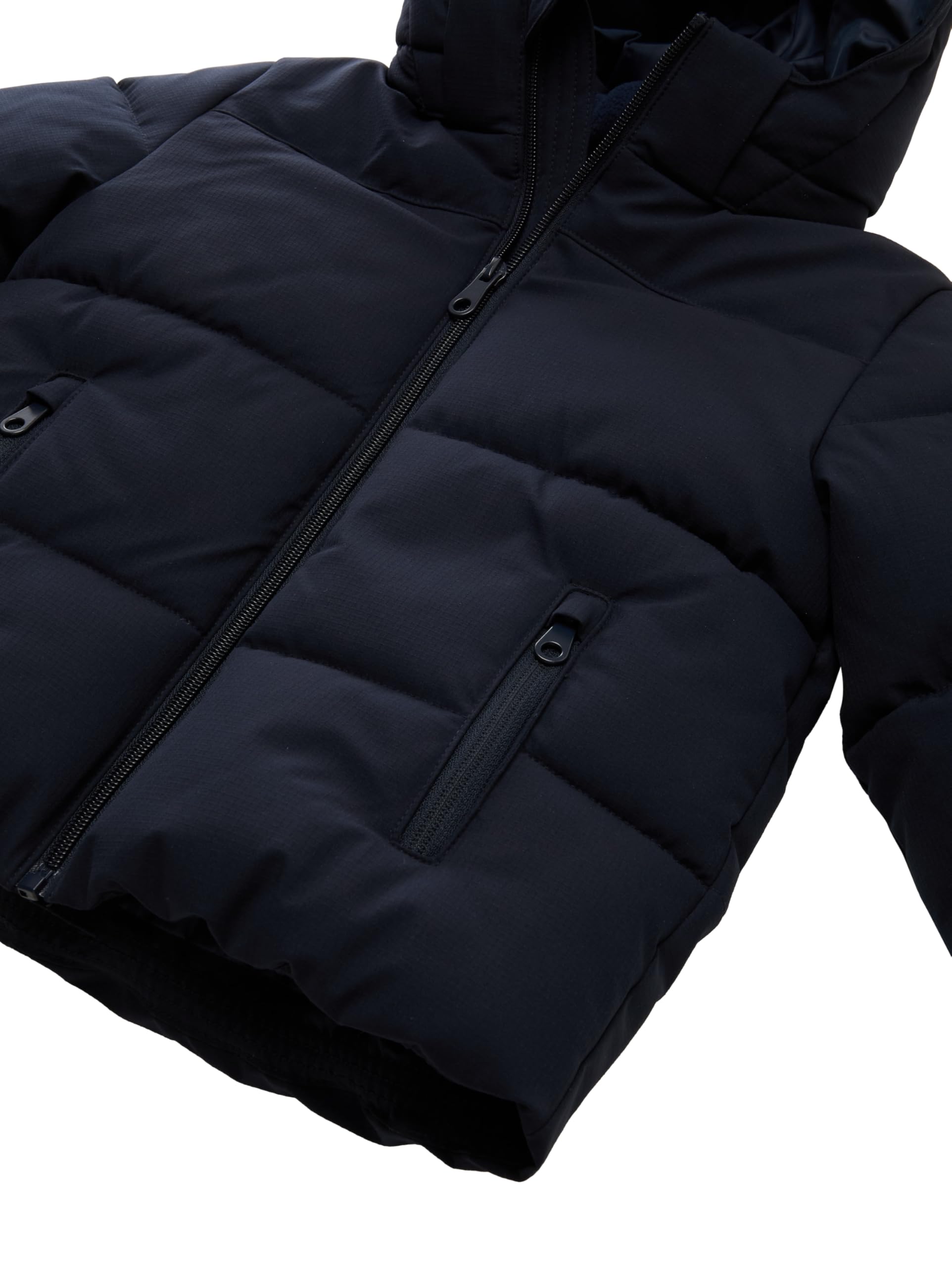 TOM TAILOR Jungen 1047835 Kinder Puffer-Jacke mit abnehmbarer Kapuze