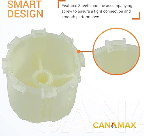 Miniatura 6 de WH49X10042 Kit de acoplador agitador de lavadora