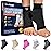 Compression Socks for Plantar Fasciitis & Achilles Tendonitis Relief - Pair of Ankle Compression Sleeves for Foot Swelling, Heel Spurs, Pain & Fatigue - Comfortable Arch Support Brace for Daily Use (Black, Medium)