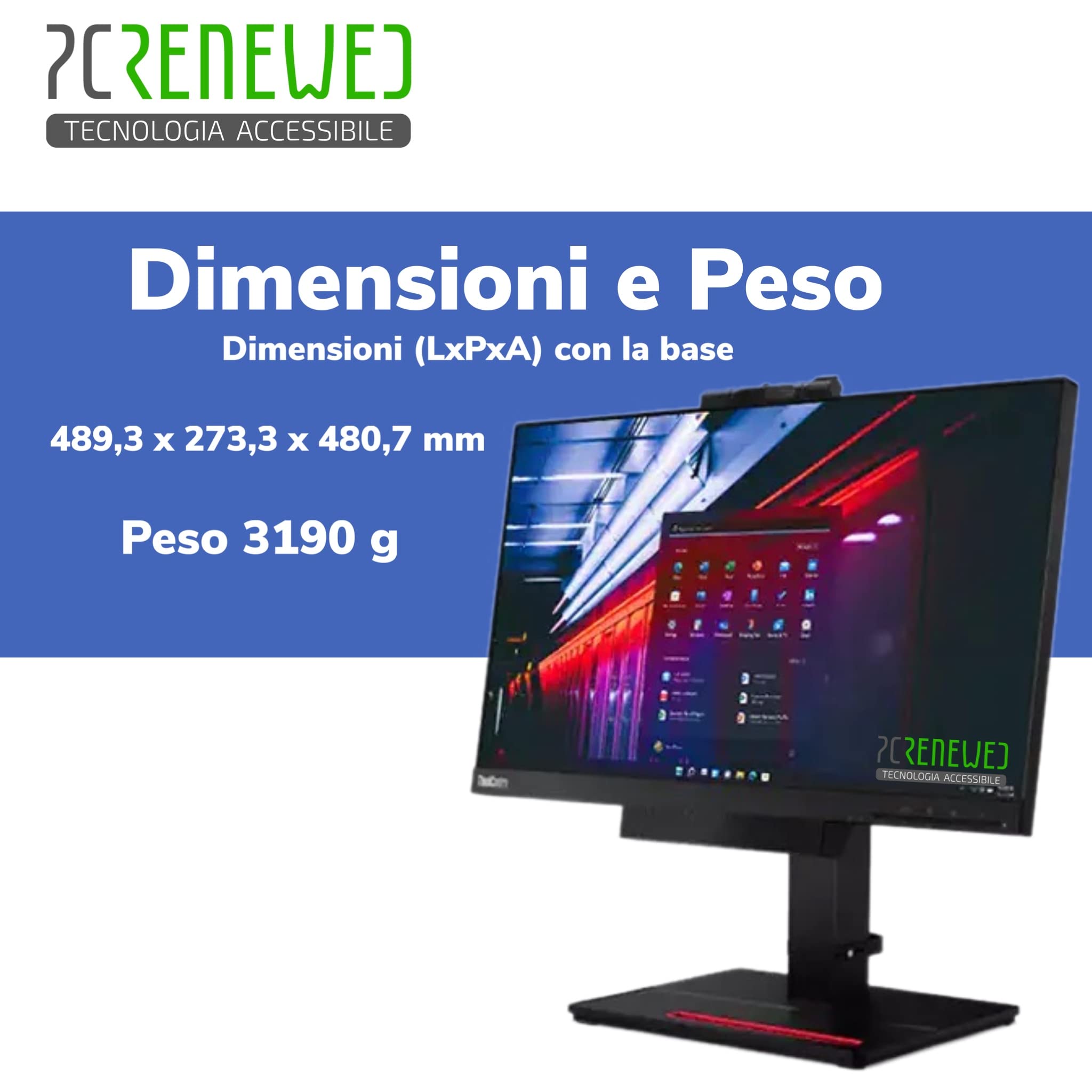 Pc Renewed PC Fixed All In One Desktop Computer - Dettaglio