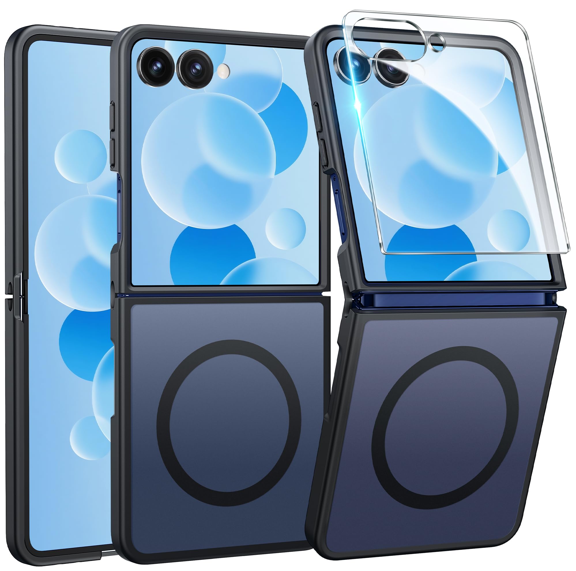 Amazon.com: FNTCASE for Samsung-Galaxy Z-Flip-7 Magnetic Case