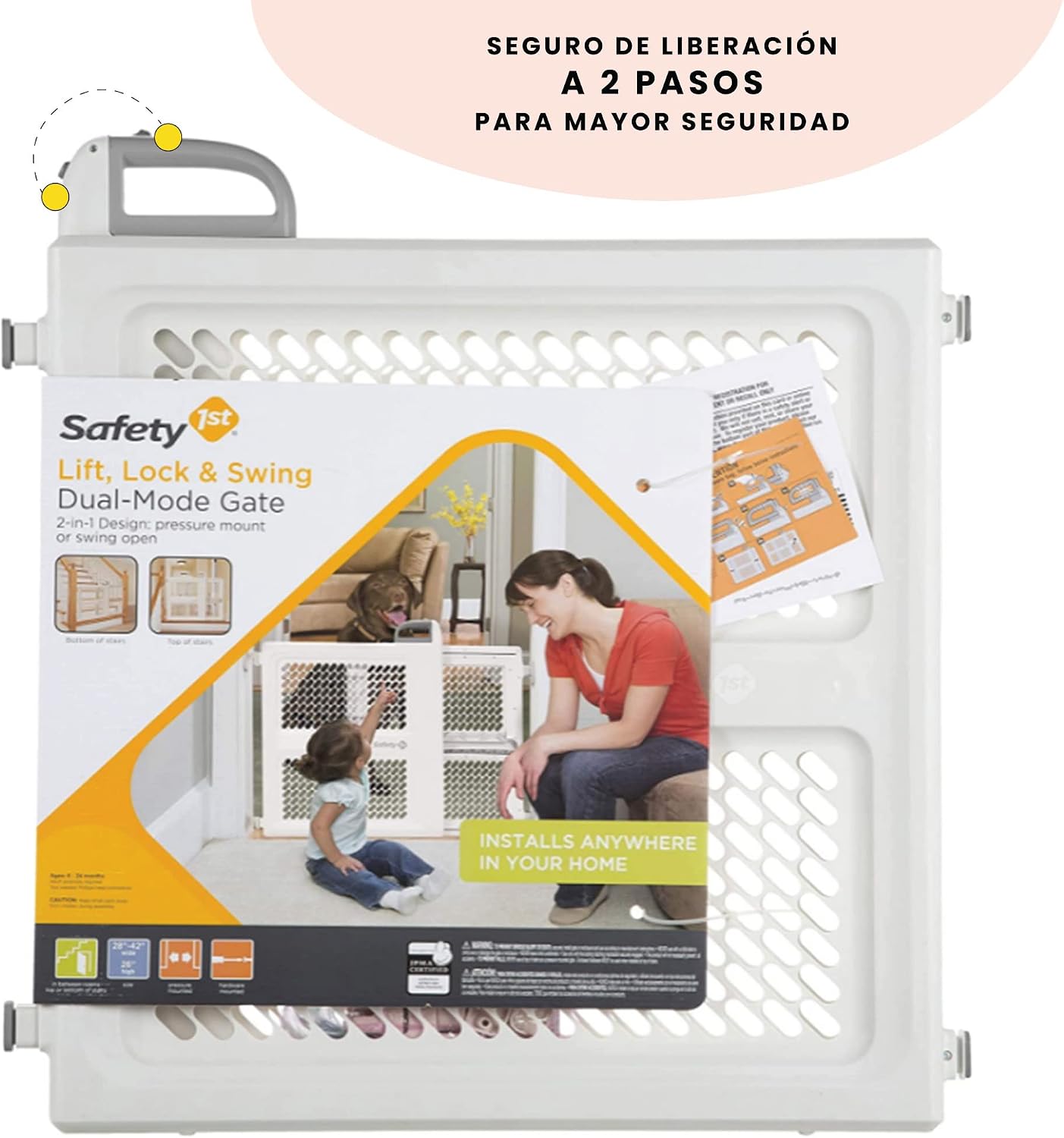 Safety 1st Lift, Lock and Swing Gate