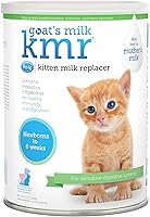 Vista 1 de PetAg Goat's Milk KMR - Polvo de reemplazo de leche para gatitos, 12 onzas, fórmula en polvo para gatitos con prebióticos, probióticos y vitaminas