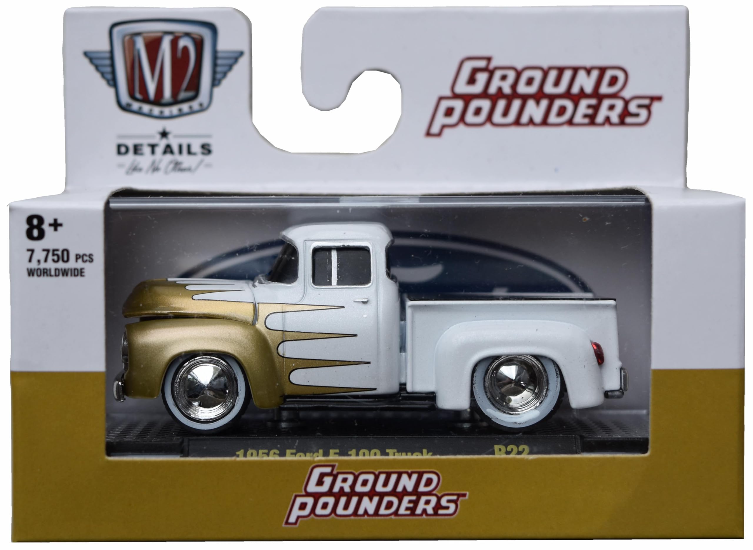 M2マシーン 1956 フォード F-100 - シェル・ウェザード Amazon.com: M2 Machines 1956 Ford F 100 Truck, only 7750 pcs