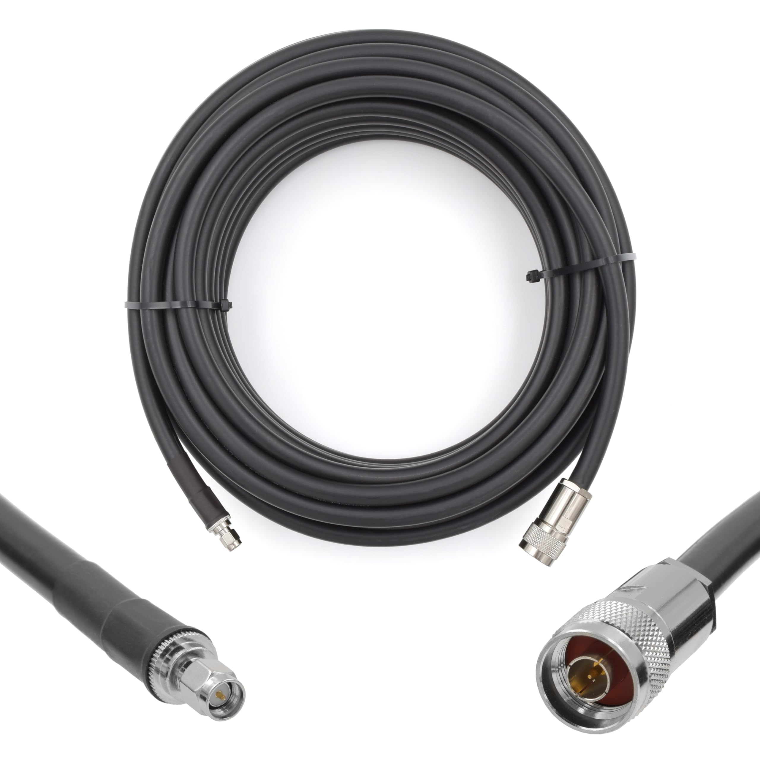 Câble antenne extérieur 8D-FB de 5m pour améliorer la réception internet à la maison - 8