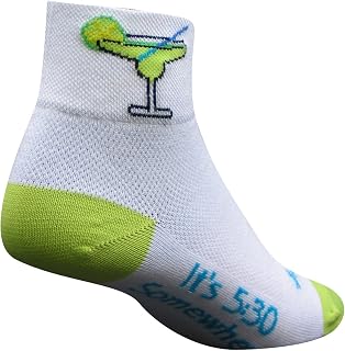 SockGuy, Women's Low Cut Socks, 2-Inch Cuff Height - Small/Medium, Margarita