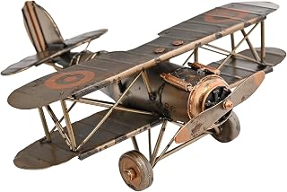 Widdop and Co Harvey Makin - Metal Vintage Plane Ornament