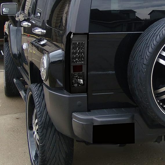 Hummer h3 smoked tail lights Clearance
