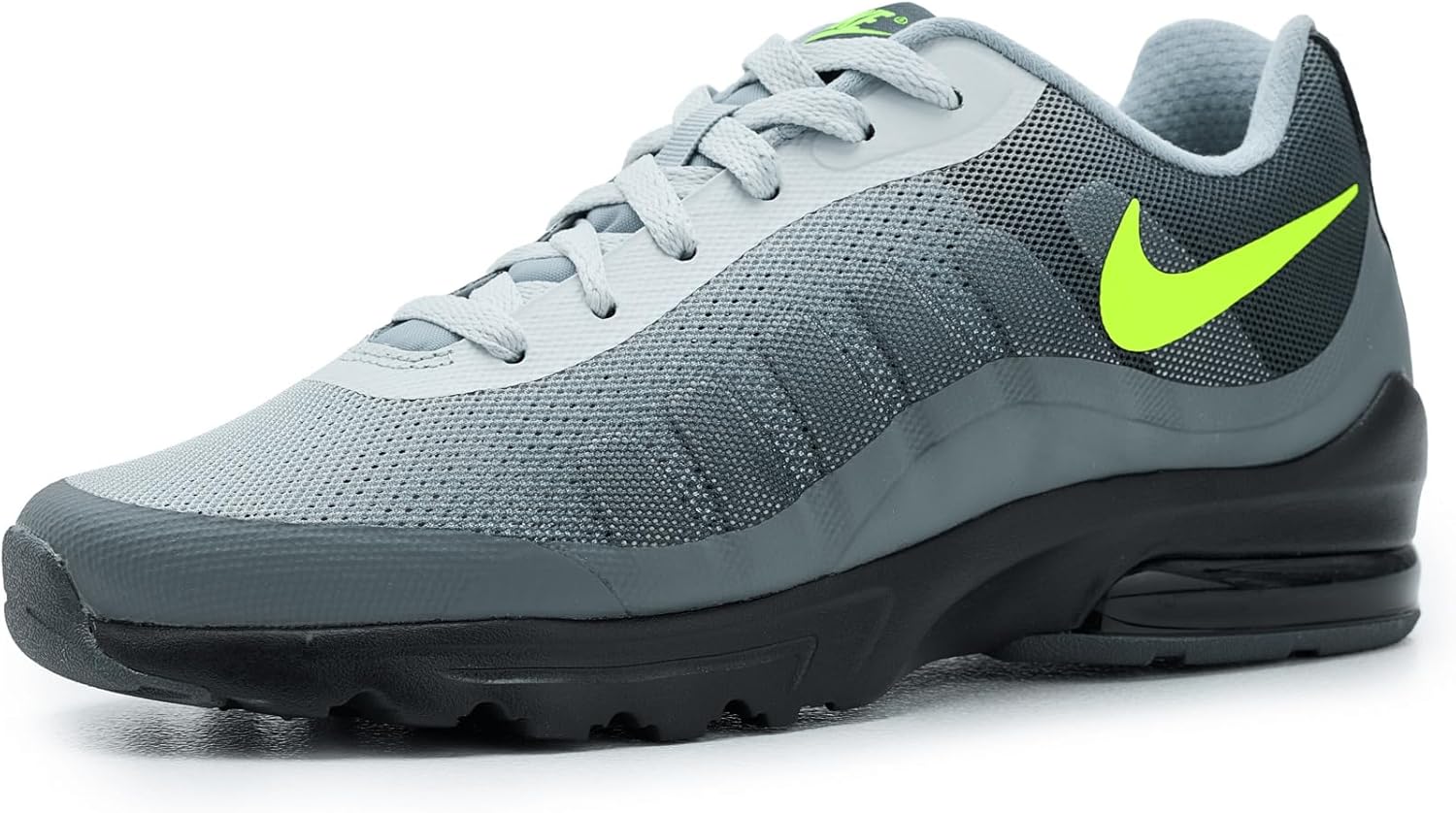 Nike Women's Air Max Invigor Sneaker, Dark Grey/Volt/Cool Grey/Wolf Grey, 8