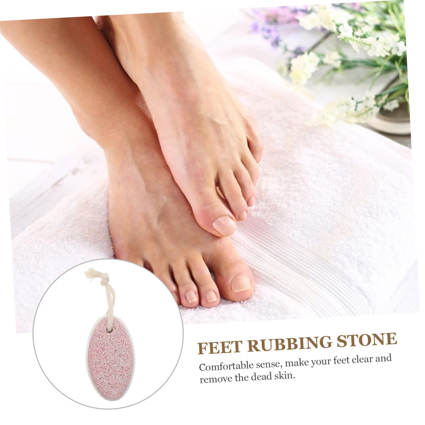 FRCOLOR 6pezzi Pietre Rimuovi Morta Pumice Per Pedicure Strumenti Di Dei Piedi Impermeabili e Lavabili Esfoliante Doppia Faccia Per Problemi Ai Piedi