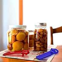 Vista 6 de 2 llaves de tarros, abridor de tarros, abridor de latas, abridor de tapa de frascos, herramienta de abridor de tarros, herramienta de tarro abierto