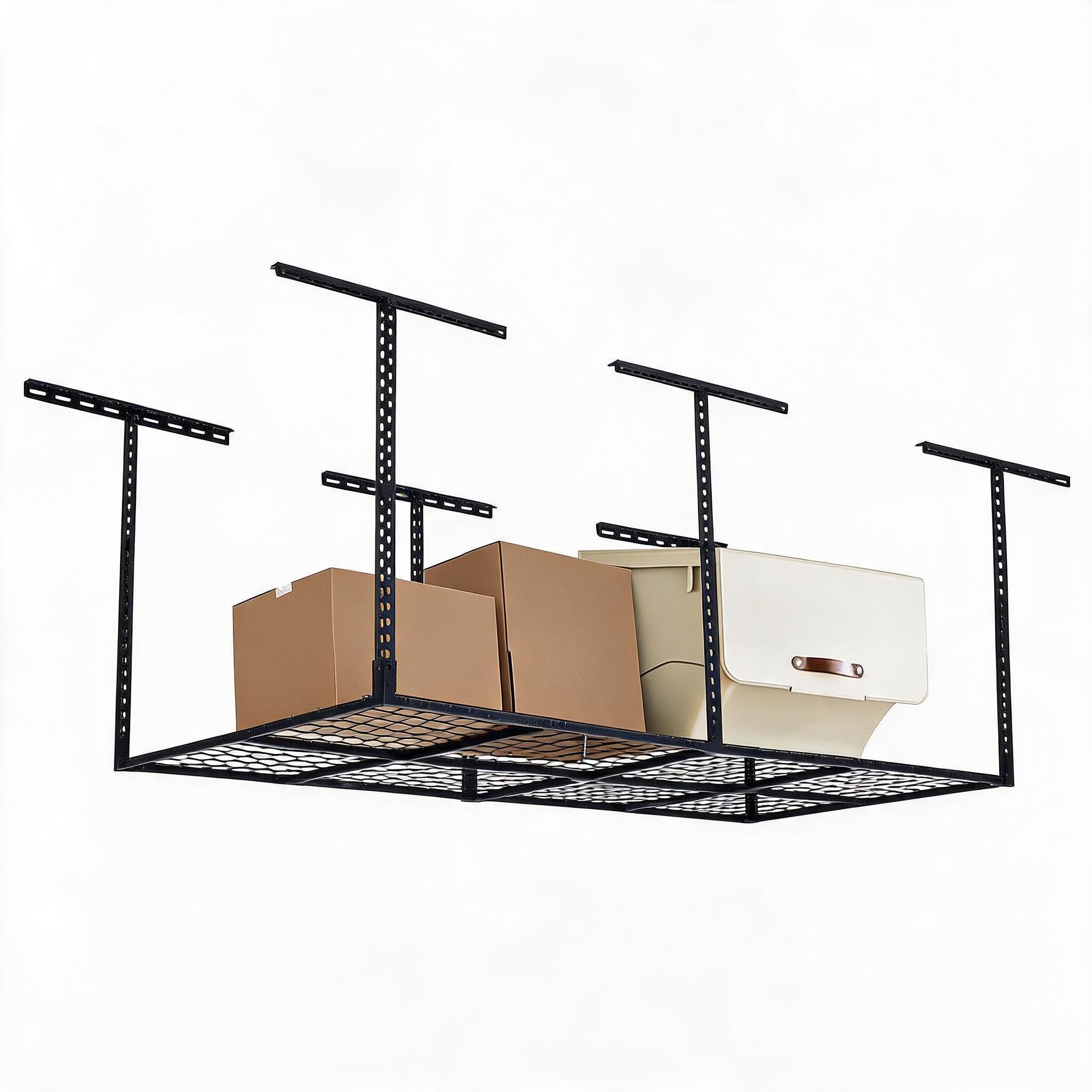 Garvee Garage Ceiling Storage Racks, Adjustable Overhead Rack