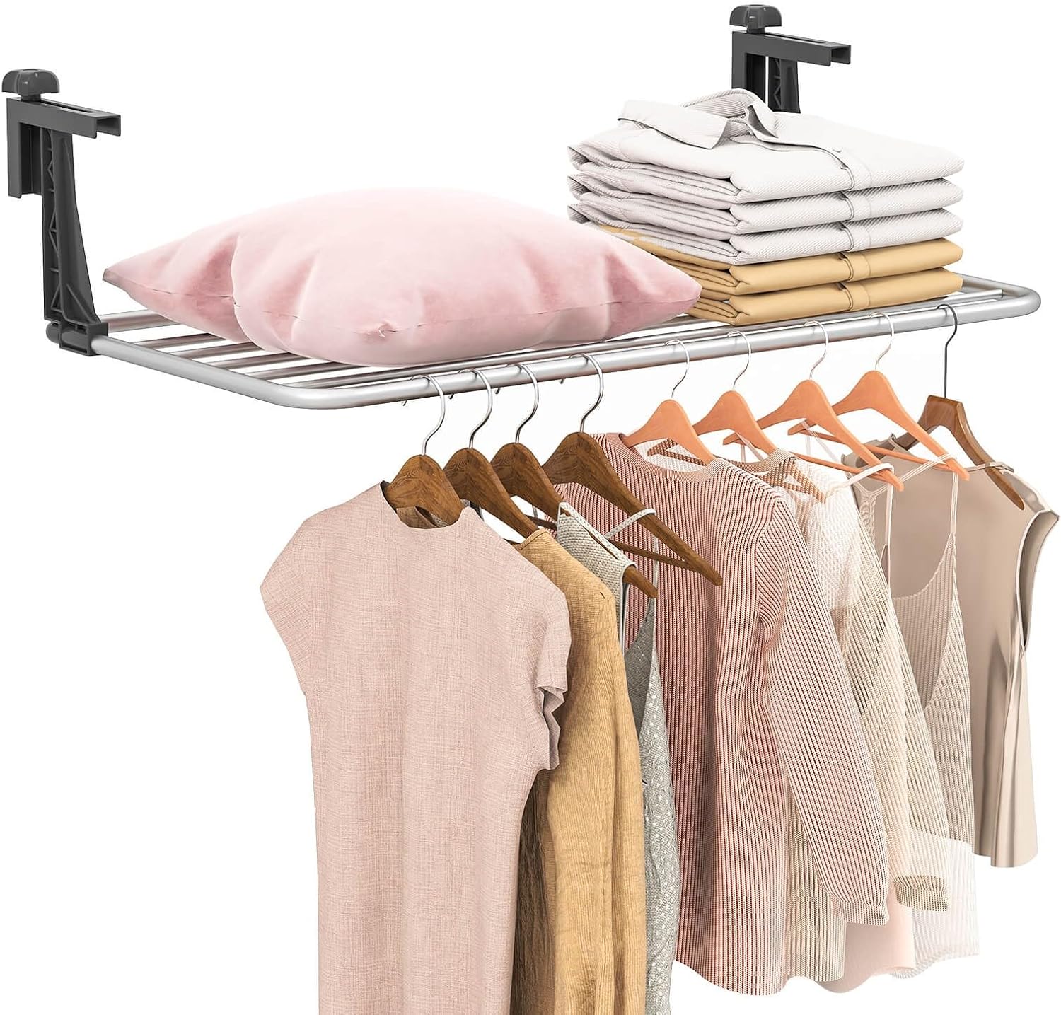 Portable Clothes Drying Rack w/Adjustable & Foldable Brackets Radiator Airer