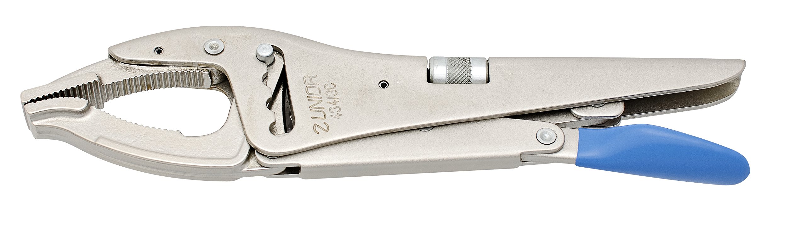 UNIOR 616723 - Tenaza para soldaduña grip de cuatro posiciones de ajuste-250 mm serie 434/3C