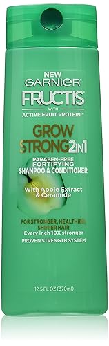 Garnier Fructis Grow Strong Champú y acondicionador 2 en 1 125 fl oz