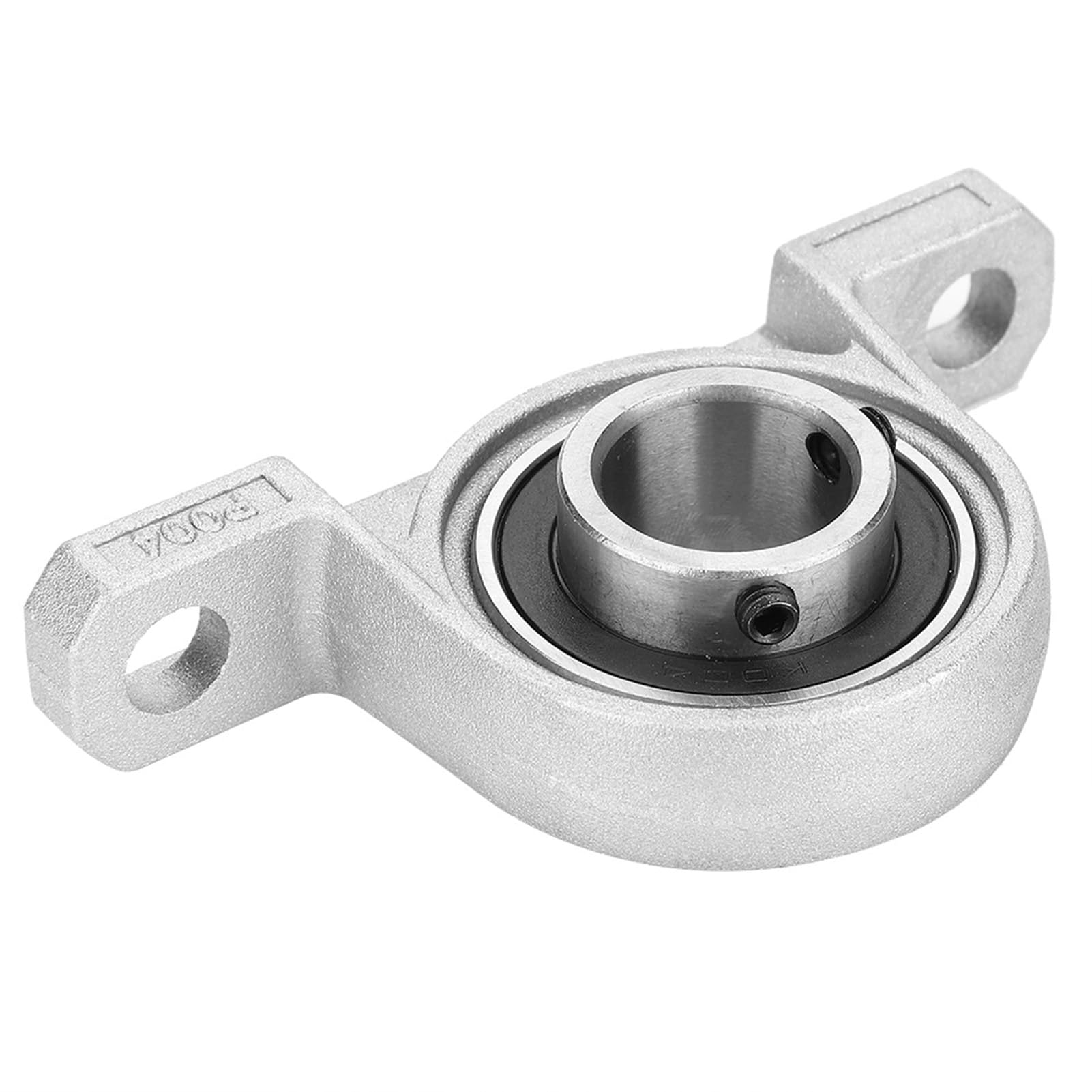 Rodamiento de chumacera de 20 mm, diámetro interior KP004 Rodamientos de chumacera de 20 mm Orificio de brida de cojinete de almohada Soporte montado en el centro autoajustable