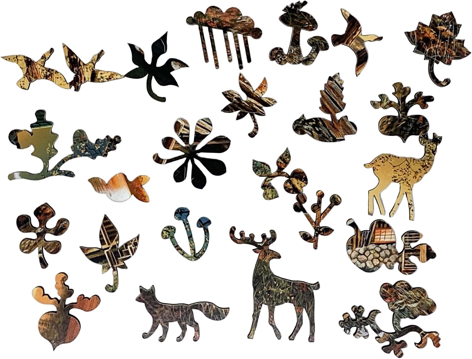 Wooden Jigsaw Puzzles for Adults - Comforts of Home - 385 Pieces. Made in USA by Nautilus Puzzles.