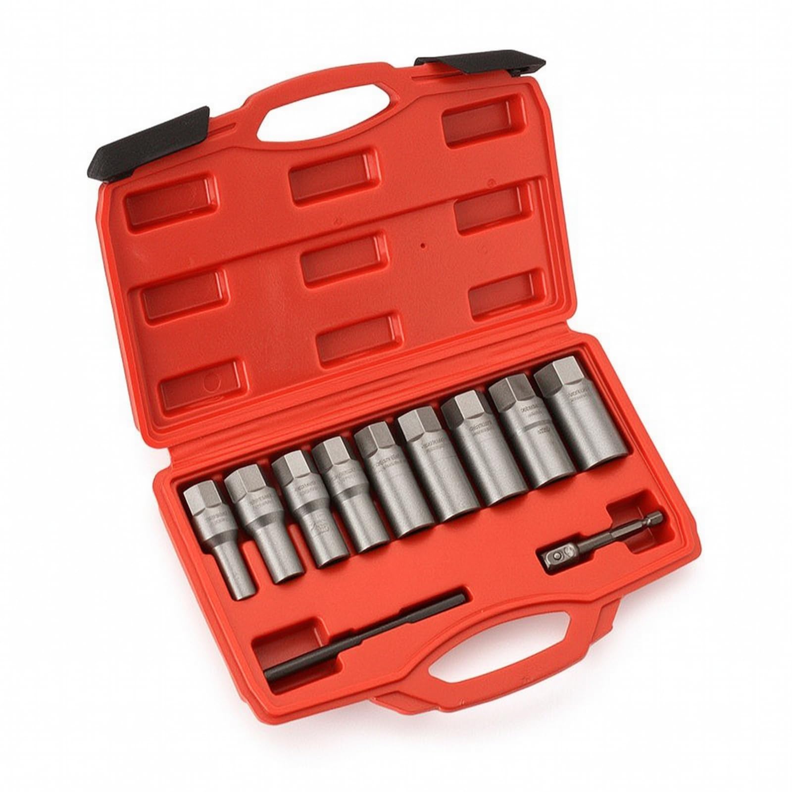 11 Piezas Vasos Extractores Tuercas Dañadas Extractor Pernos Estropeados Organizado Herramientas para Garaje