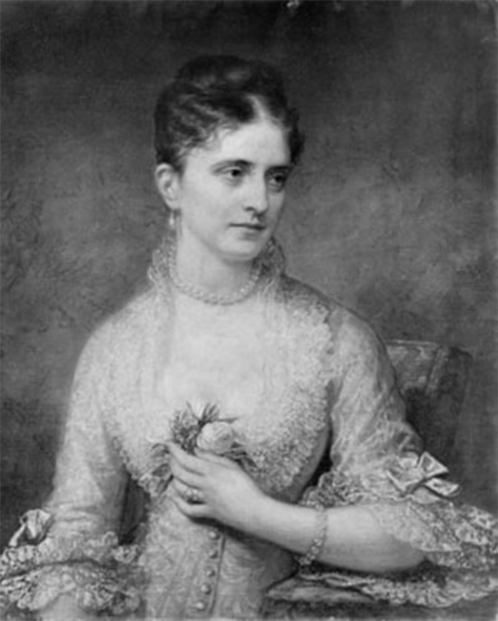 ARTXLXXBN Famous Prints Artwork Pictures Poster Painting Art Mrs.Sylvester Dering by Daniel Huntington Artwork Landscape Pictures for Home Decor 60x90cm