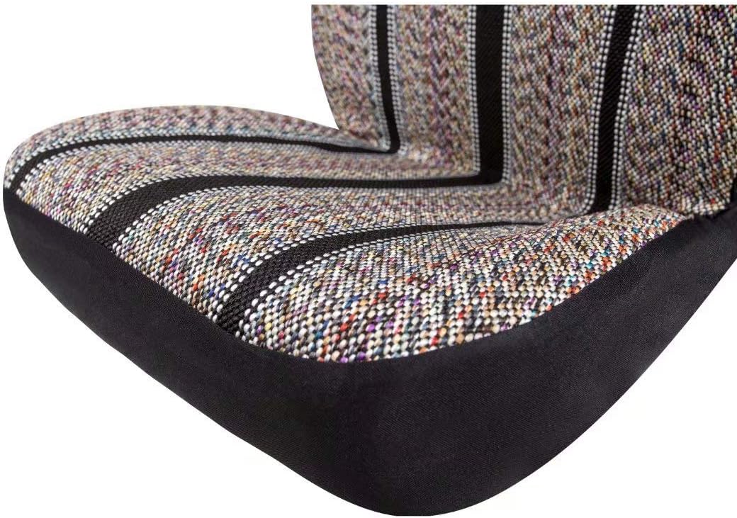 West Coast Auto Baja Blanket Bucket Seat Cover for Car, Truck, Van, SUV - Airbag Compatible (4PCS-Low Back)
