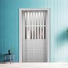 Folding Door Sliding Concertina Door Clear PVC Plastic Internal Doors Panel Divider 12mm Thick Panel 146×178cm