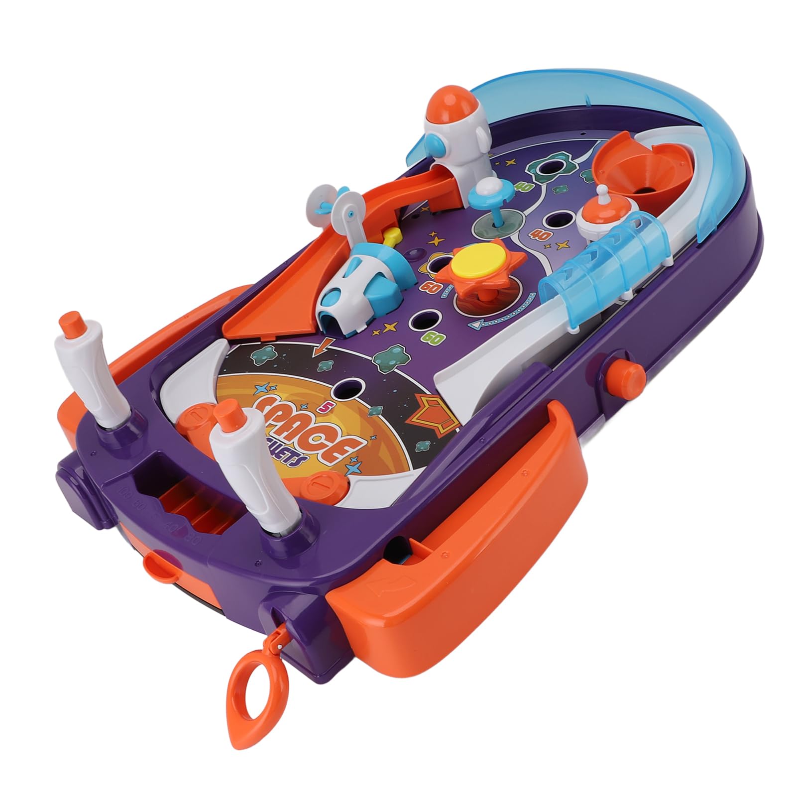 EMUKOEP Juego de Mesa Interactivo de Máquina de Pinball para Entretenimiento y Aprendizaje 18,1 X 13 Pulgadas