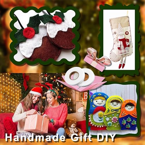 Miniatura 7 de Cinta de dobladillo para planchar de 140 yardas, 12 pulgada, 2 rollos de cinta adhesiva sin costura, cinta de brujería para proyectos de