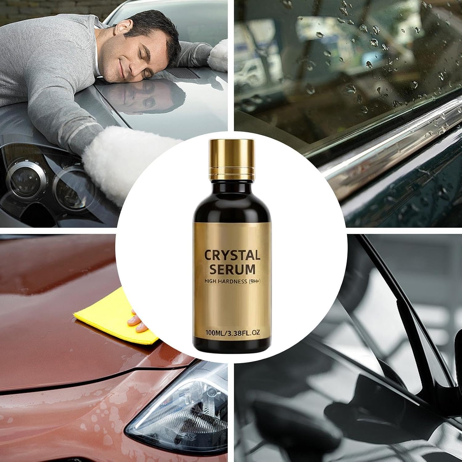 Car Ceramic Coating - 100ML Paint Restoration Liquid | Ceramic Coatings - Due to the influence of light and display angle, the product may have for Automotive Protection Trim Motorcycle RV Boat Wheel