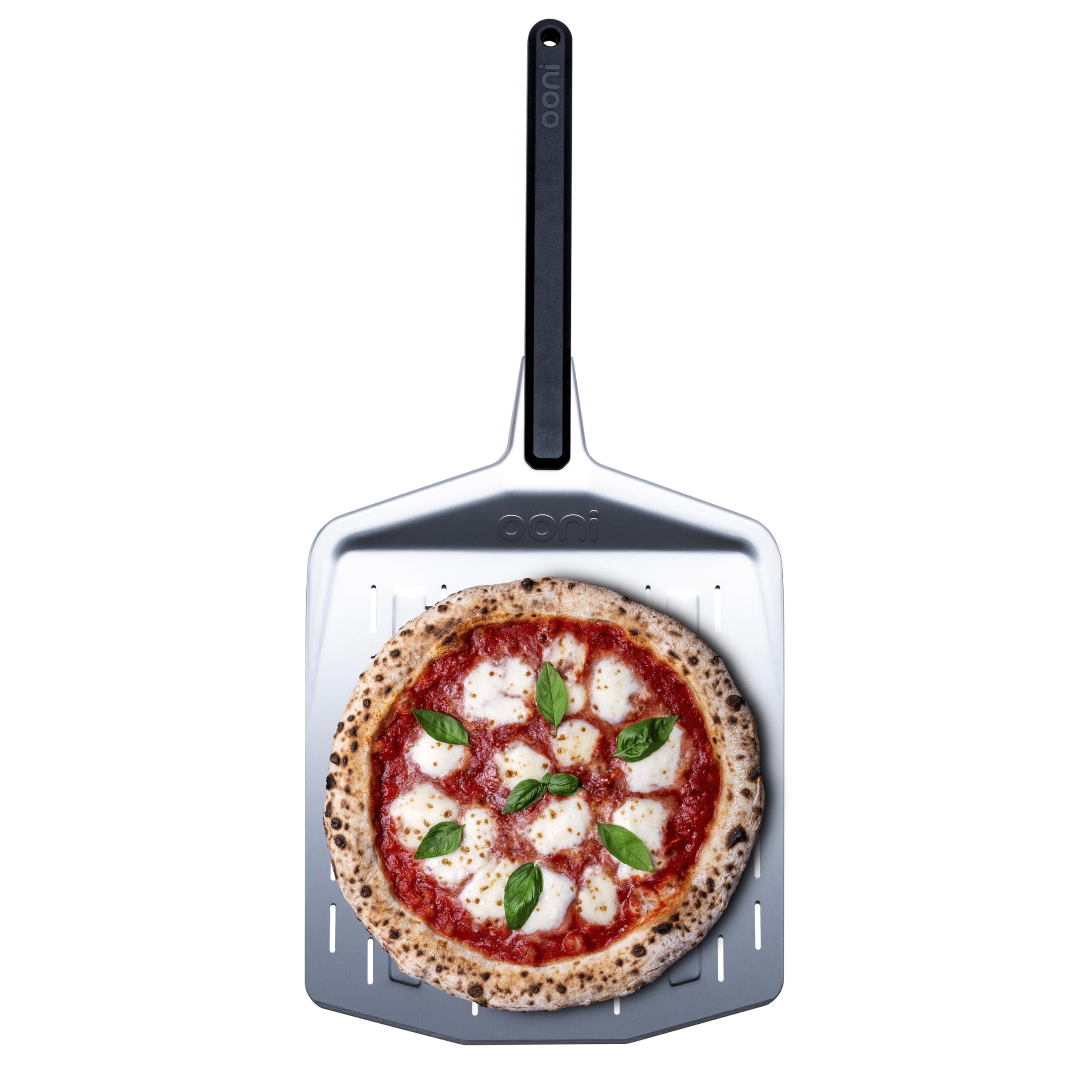 Ooni Pelle à pizza 35cm – Pelle à pizza perforée en aluminium – Tournez et servez vos pizzas avec style – Accessoires pour four à pizza - Pelle a Pizza
