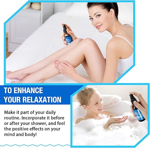 Miniatura 6 de Spray tópico de aceite de magnesio, aceite de magnesio puro para pies, 100% puro y orgánico, absorción rápida, fuente natural con potente mezcla