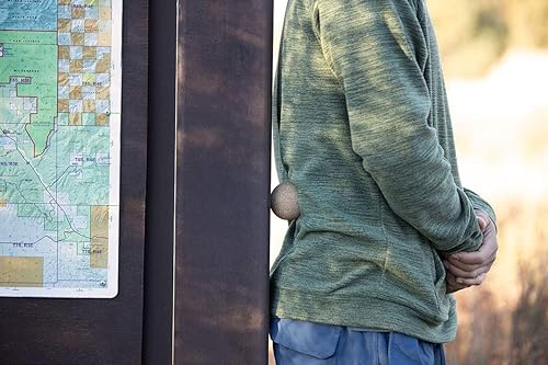 Miniatura 7 de Bola de masaje de corcho de viaje, alternativa ligera y sostenible a la bola de lacrosse para aliviar el dolor muscular (surtido de 2 piezas, corcho