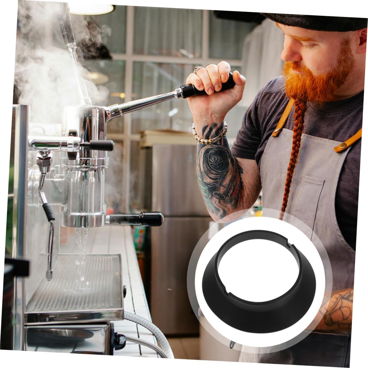 IMIKEYA 4 Sätze Zubehör Für Kaffeemühlen Kaffeezubehör Dichtungen Für Kaffeemühlen Kunststoffdichtungen Für Kaffeemühlen Kunststoffdichtungen Für Kaffeemühlen 4 Stück * 4
