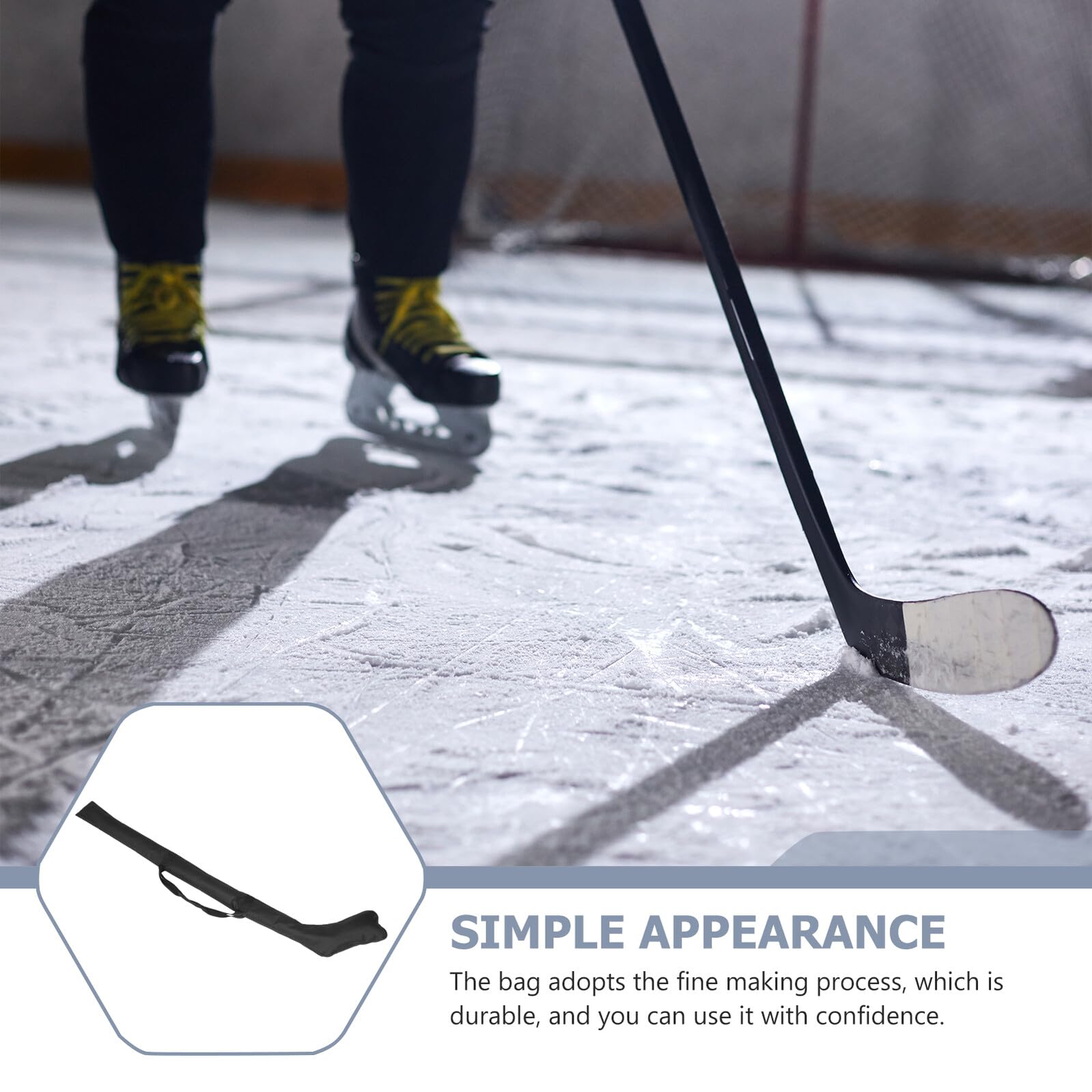 Alasum Bolsa Seguro Palos Hockey y Portátil de Palo de Oxford Tela al para Diseño Cremallera Fácil de Usar Especial Que Se Adapta para Almacenamiento y Transporte