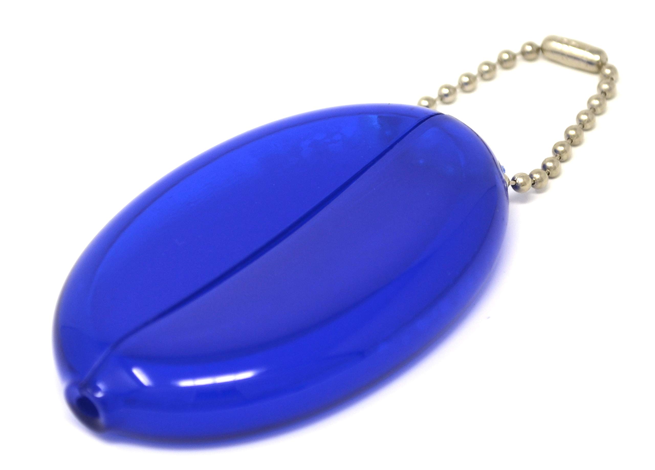 Quikoin Original Oval Sof-Touch Squeeze Coin Purse Made in USA