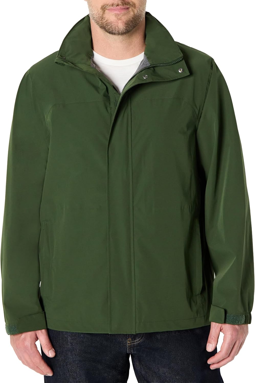 Amazon Essentials Mens Waterproof Packable Rain Jacket