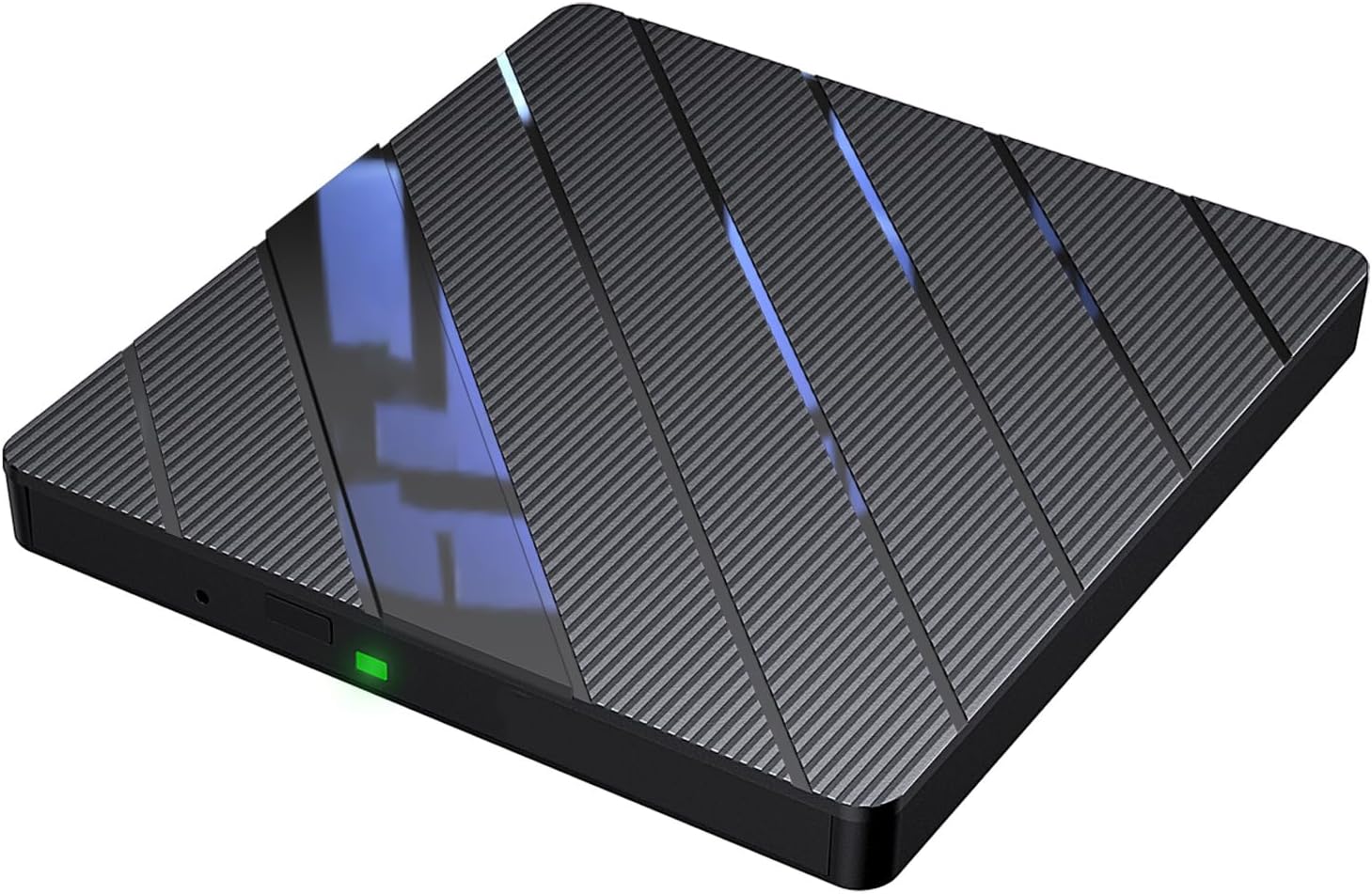 USB 2.0 Type C ディスクリーダー、外付けディスクディスクプレーヤーライター 高速データ転送 ノートパソコン、デスクトッ