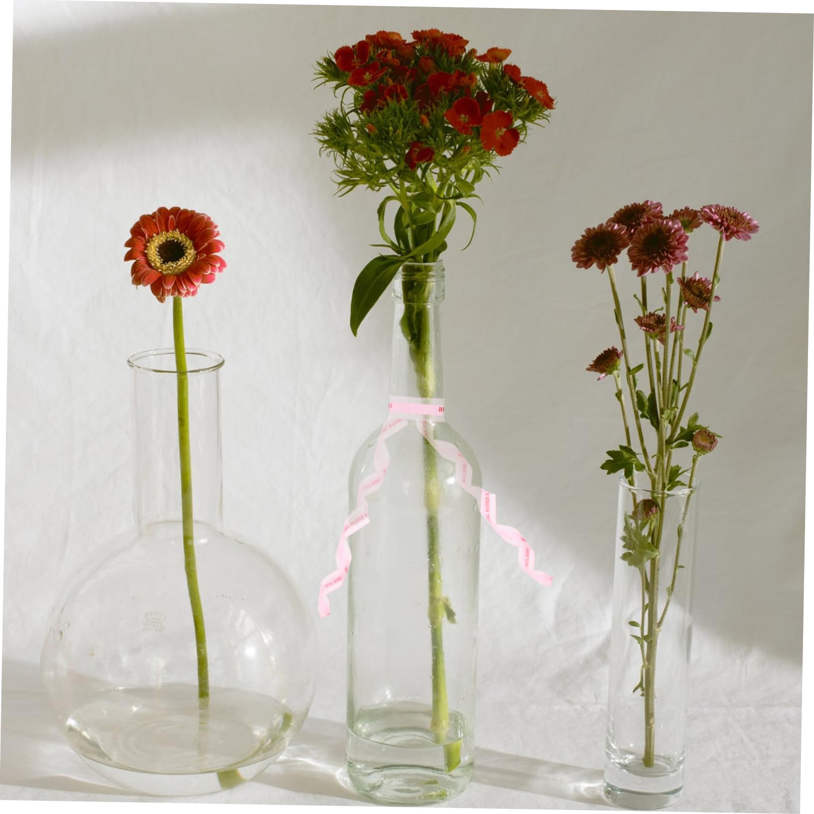DOITOOL 5rouleaux Ruban Décoratif Pour Emballage Cadeau Ruban Créatif Satin Mariage Ou Fête Pour Couronne Ou Gâteau