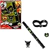Miraculous: Tales of Ladybug and Cat Noir Role Play Set | Costume Kids Fancy Dress Set With Mask and Accessories | Superhero Costumes for Girls and Boys