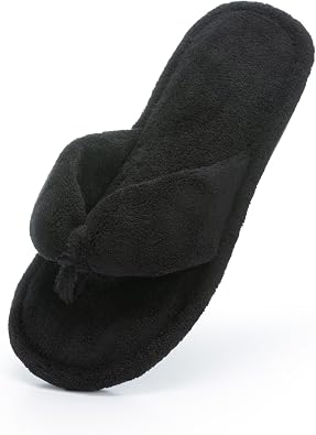 NineCiFun Slippers Women Flip Flops Memory Foam House Open Toe Shoes | Soft Toe Post with No Pinching, Plush Memory Foam Cushioning, Non-Slip Sole, Lightweight, All Season,Cushioned,Home Slides