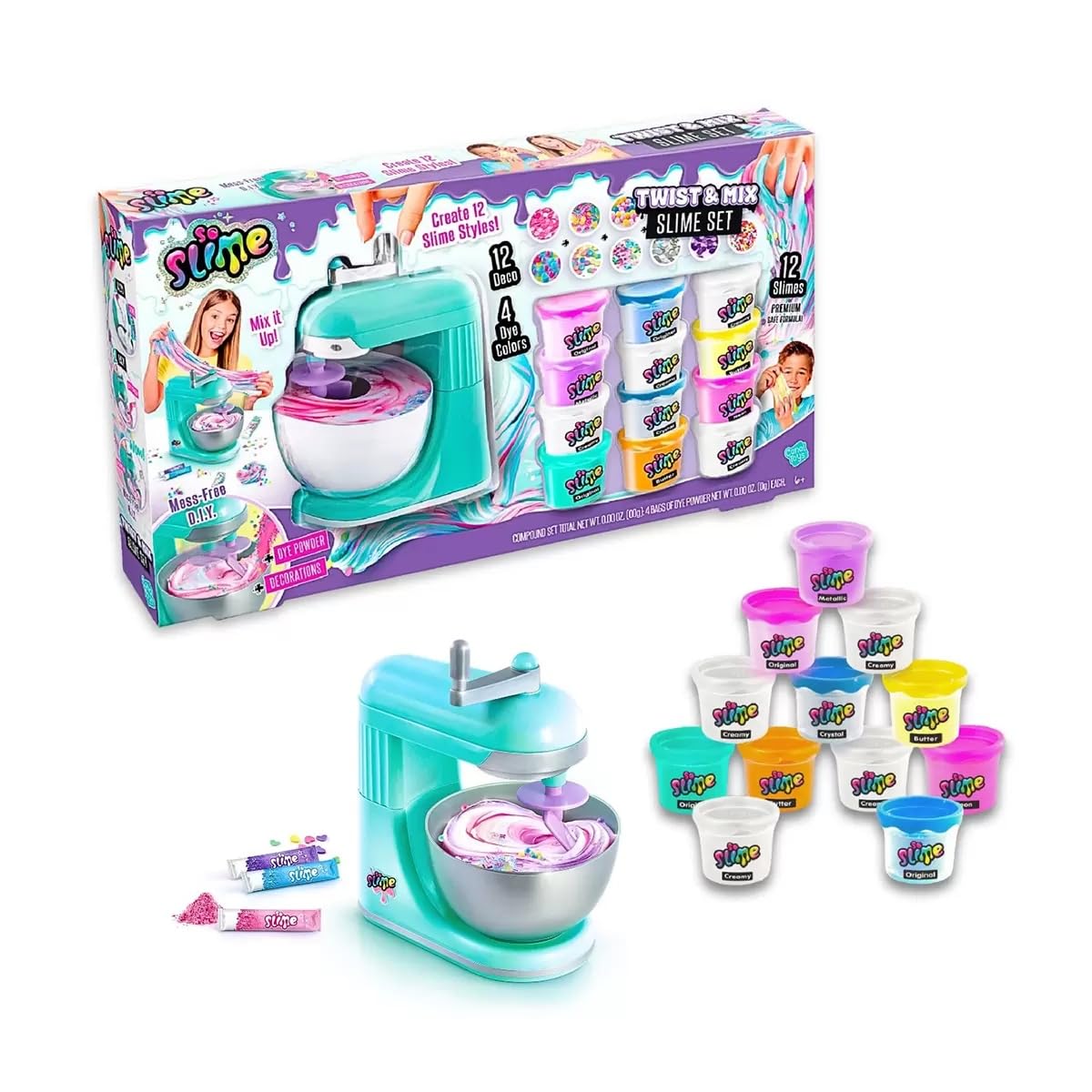 The Simplelifes TSLS So S-lime T-wist n Mix Slime Set (6+ Years)