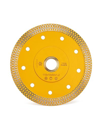 Miniatura 2 de Cuchilla de corte de porcelana de diamante súper fina para cortar azulejos de mármoles de granito (4.5)..