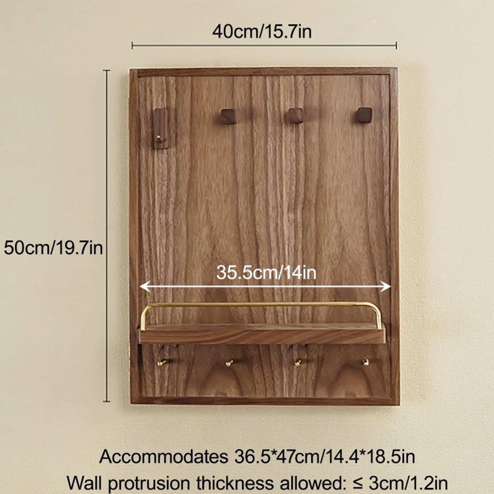 Copertura decorativa per scatola interruttori in stile retrò;Copertura per fusibili;Copertura per di distribuzione a parete,elegante copertura per contatori(40 * 50cm/15.7 * 19.7in)