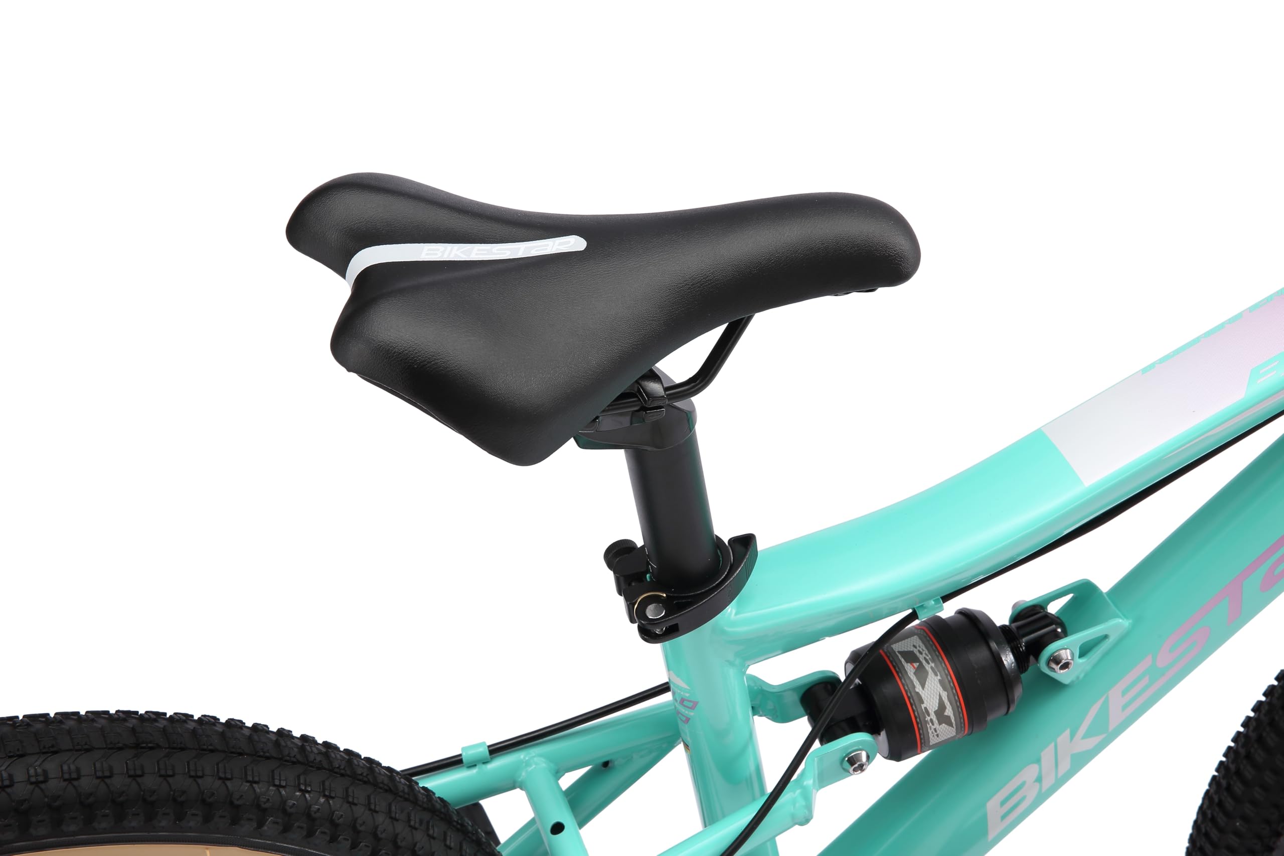 BIKESTAR Bicicleta de montaña Suspensión Doble Bicicleta Juvenil 20 Pulgadas de 6 años | Cambio Shimano de 7 velocidades, Freno de Disco, Fully | niños Bicicleta