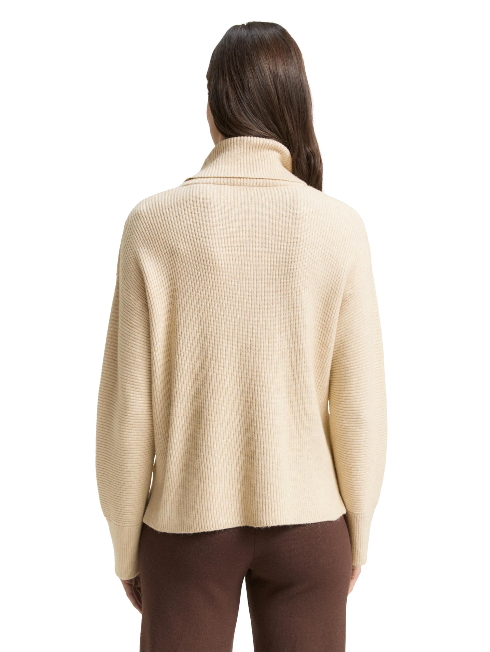 TOM TAILOR Damen 1049160 Oversize Rollkragenpullover