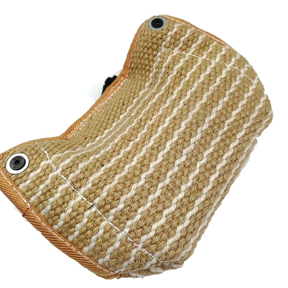 NC 1Pcs Morso di Iuta Cuneo per morso Cuscino per mordere Sicuro Cuneo per morso di Cane Manicotto per morso di Cane Giocare a rimorchio Giocattoli Strumenti di Allenamento
