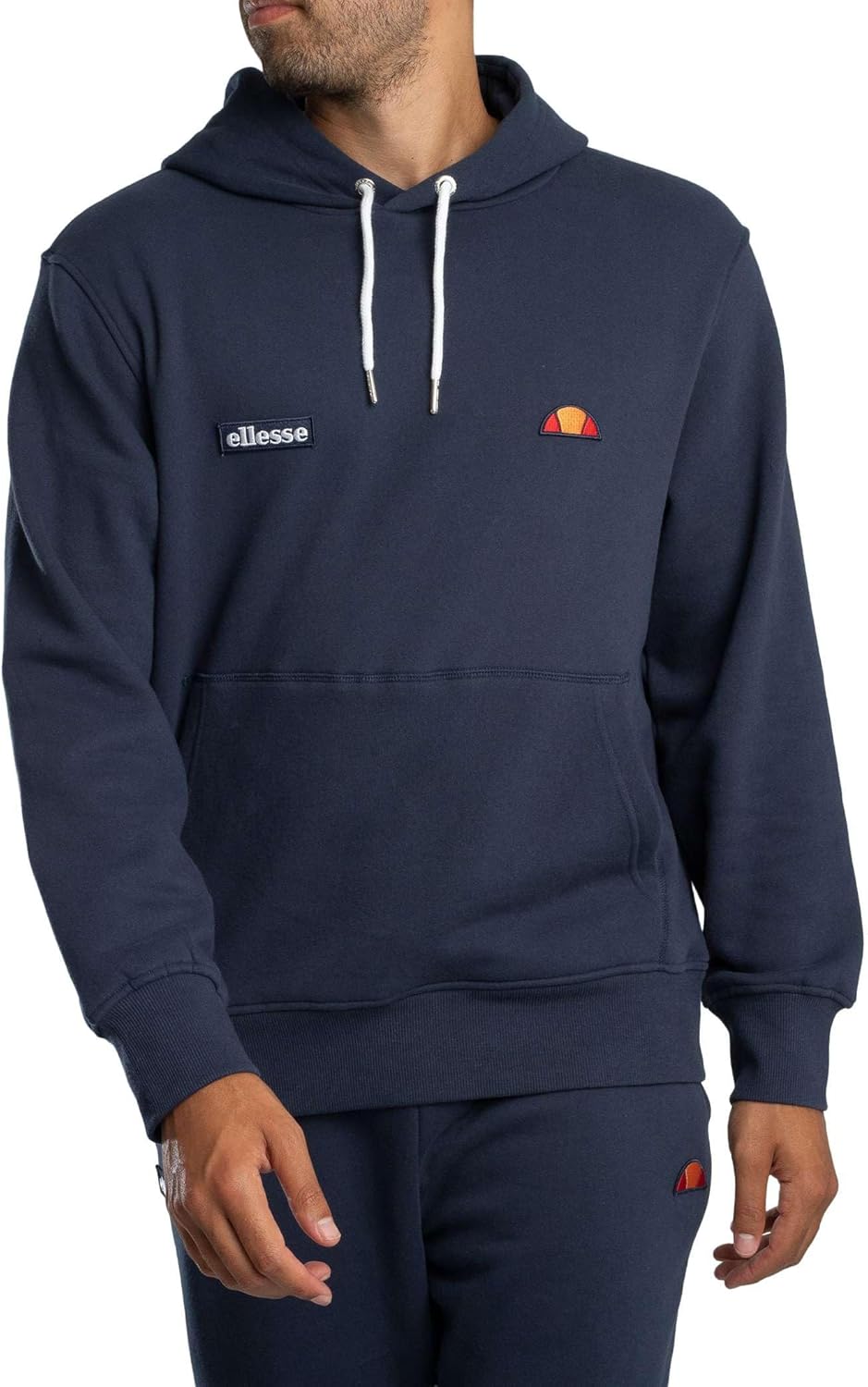 Ellesse Men's Tracksuit with Hood and Pullover Traccota, Navy